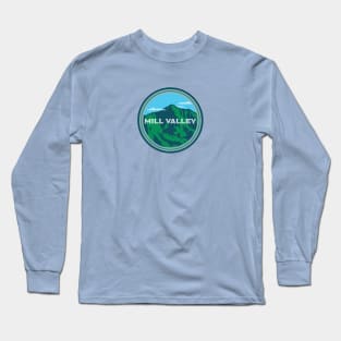 Mill Valley California with Mt. Tamalpais all in circle Long Sleeve T-Shirt